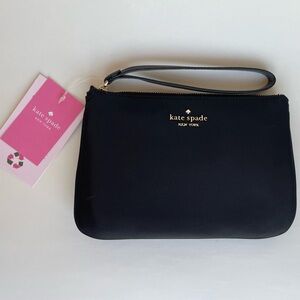 Kate Spade Black Chelsea Wristlet